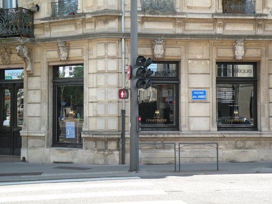  magasin Charpentier, signalétique, boulevard Jean Jaurès